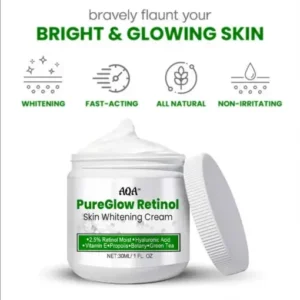 AQA™ PureGlow Retinol Skin Whitening Cream