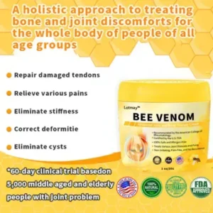 Bearnica™ Bee Venom Advanced Joint and Bone Therapy Cream