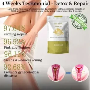 Bee Toxin Ginger Oil Natural Repair Lose Weight Capsules