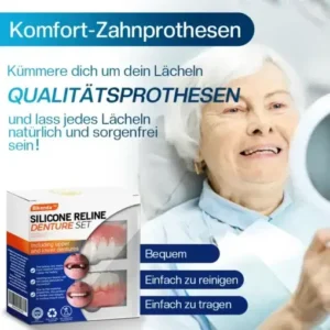 Bikenda™ Silikon-Zahnprothesen-Reline-Set