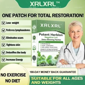 XRLXRL™ Potent HerbIon Negative Ion Detox Slimming Patch