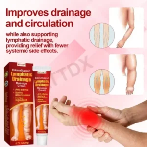 ATTDX™ EdemaSupport Lymphatic Drainage Massage Cream