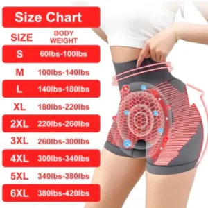 Baicloud™ Micro-Vibration Massage Module Ice Silk Ion Fiber Repair Shaping Shorts