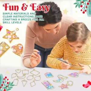 DIY Resin Pendant Kits For Child