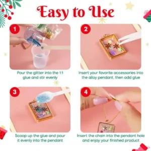 DIY Resin Pendant Kits For Child