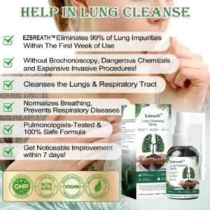 Ezbreathe™ Lung Cleansing Detox Spray