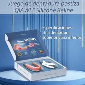 QIAWI™- Premium Custom Silicone Denture Set